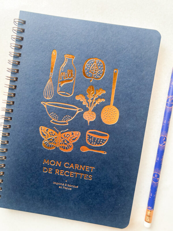 Carnet de recettes En cuisine