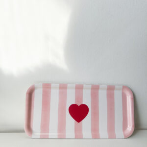 Plateau rectangulaire Coeur