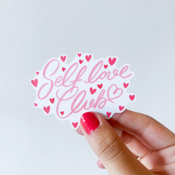 Sticker Self Love Club