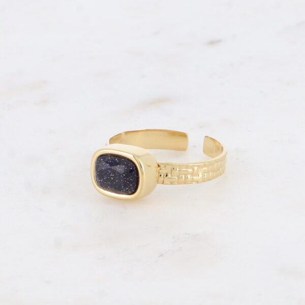 Bague Jeanne Bleu foncé