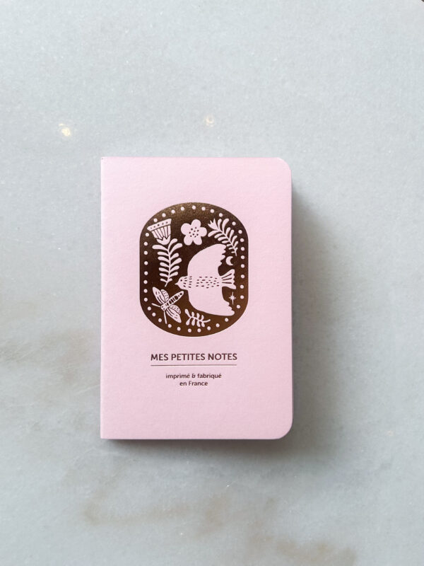 Carnet mini Rêverie Rose