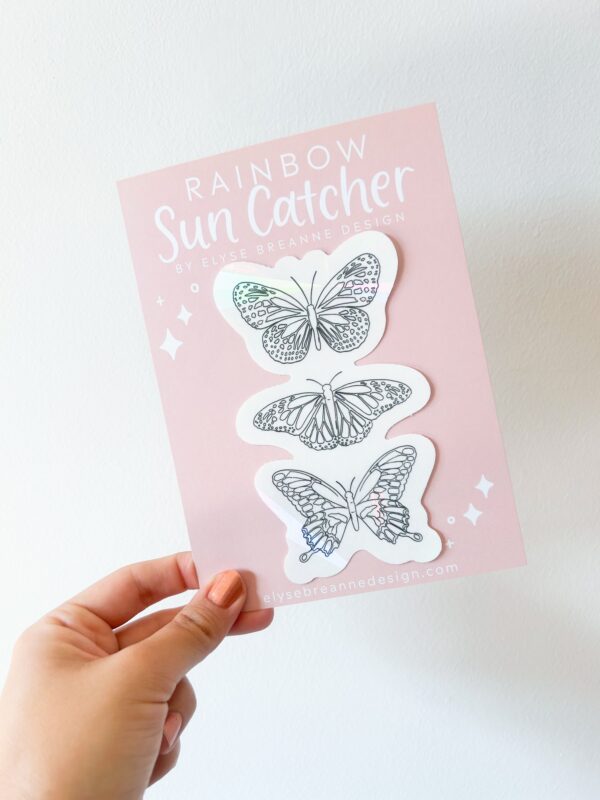 Rainbow Suncatcher Papillon