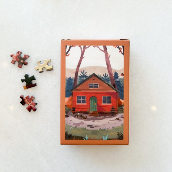 Mini puzzle Mini cabane