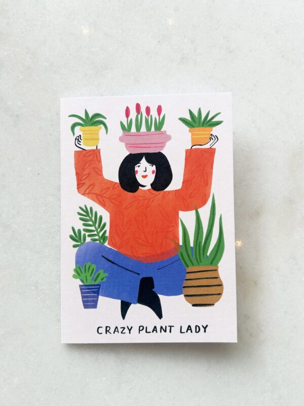 Carte Plant Lady