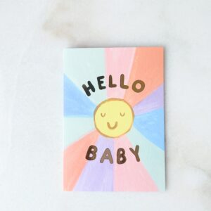 Carte Hello Baby