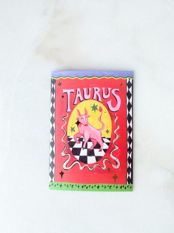 Cartes Astro pop Taureau